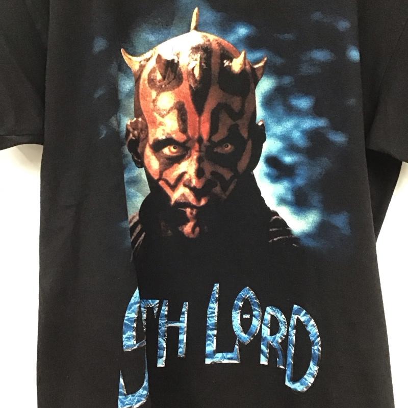 古着 USED Tシャツ 半袖 半袖カットソー プリントTシャツ starwars 00s メキシコ製 darthmaul M プリント 黒 / ブラック / メンズ USED 古着 中古 10137159