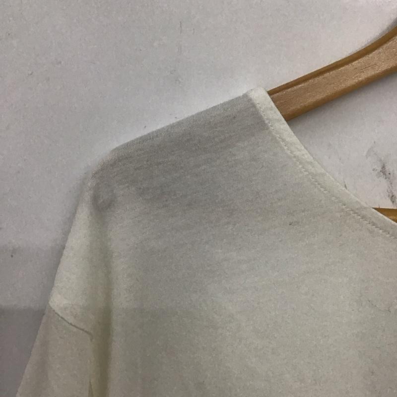 レプシィム LEPSIM Tシャツ 長袖 M 無地 白 / ホワイト / レディース USED 古着 中古 10134673