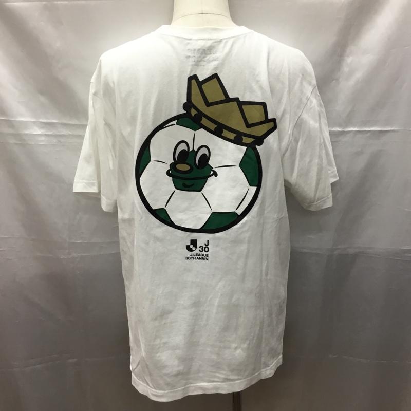 ビームス BEAMS Tシャツ 半袖 58-04-0145-267 BEAMSSOCCERJリーグ 30th Tシャツ 半袖カットソー プリントTシャツ XL プリント 白 / ホワイト / メンズ USED 古着 中古 10108284
