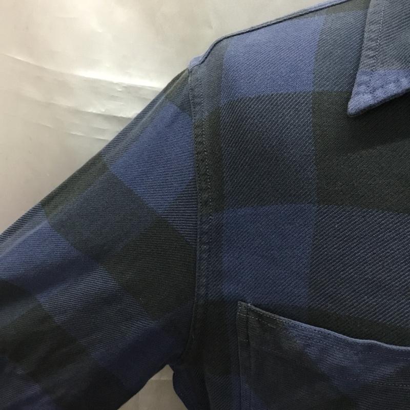 ポロジーンズカンパニー POLO JEANS COMPANY シャツ、ブラウス 長袖 長袖シャツ カラーシャツ ポケットシャツ 長袖カットソー チェックシャツ L チェック マルチカラー / マルチカラー /  メンズ USED 古着 中古 10109466