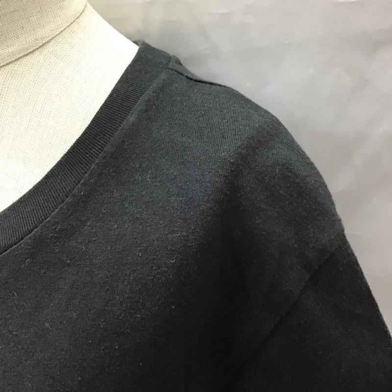 リーバイス Levi s Tシャツ 半袖 39185‐0008 クルーネック L ロゴ、文字 黒 / ブラック / レディース USED 古着 中古 10115534