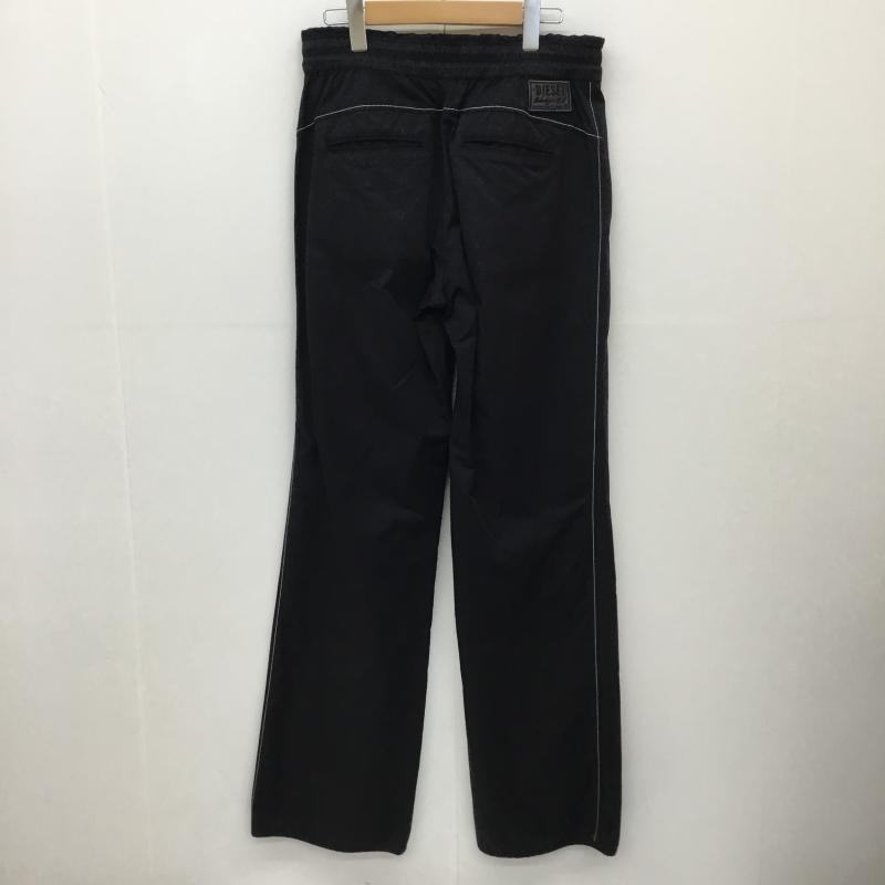 ディーゼル DIESEL パンツ スラックス 27インチ ロゴ、文字 黒 / ブラック / メンズ USED 古着 中古 10134244