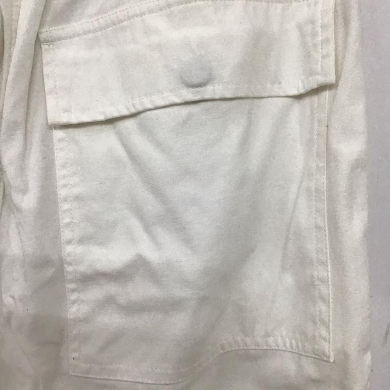 チャオパニック CIAOPANIC パンツ ワークパンツ、ペインターパンツ 105-21-404 パラシュートパンツ FREE 無地 白 / ホワイト / レディース USED 古着 中古 10138515