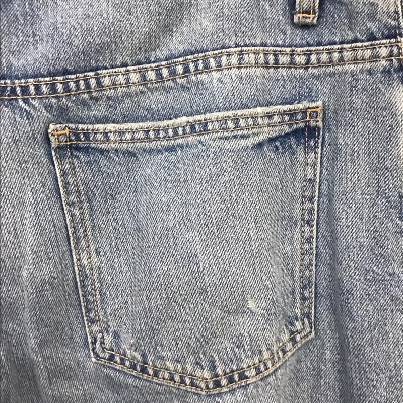 ザラ ZARA パンツ デニム、ジーンズ 40 無地 水色 / ライトブルー / メンズ USED 古着 中古 10134977