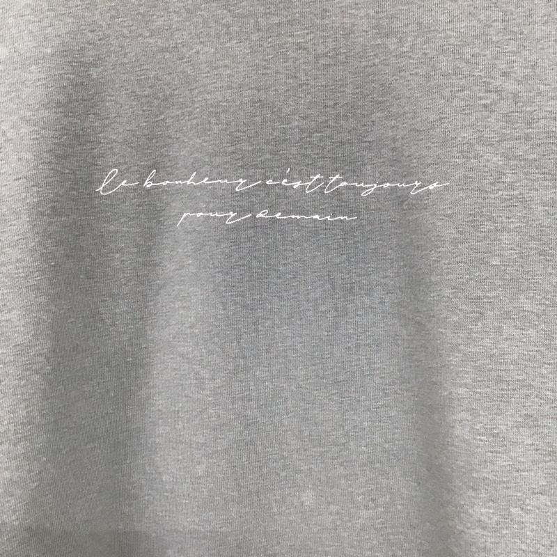 アースミュージックアンドエコロジー earth music&ecology トレーナー 長袖 FREE ロゴ、文字 水色 / ライトブルー / レディース USED 古着 中古 10131800