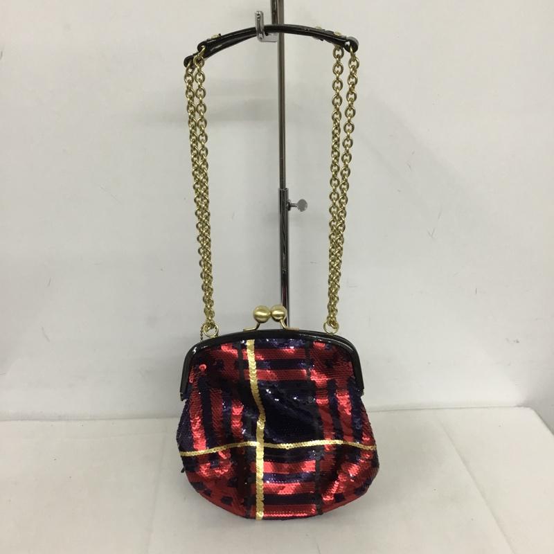 コーチ COACH ハンドバッグ ハンドバッグ 21214 スパンコール がま口 チェーン ミニショルダーバッグ マルチカラー / マルチカラー / レディース USED 古着 中古 10128991