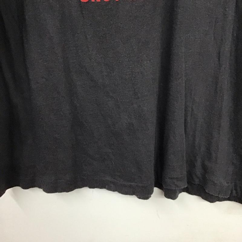 ディーゼル DIESEL Tシャツ 半袖 リンガーTシャツ S ロゴ、文字 赤 / レッド / X チャコールグレー / チャコールグレー / レディース USED 古着 中古 10130595