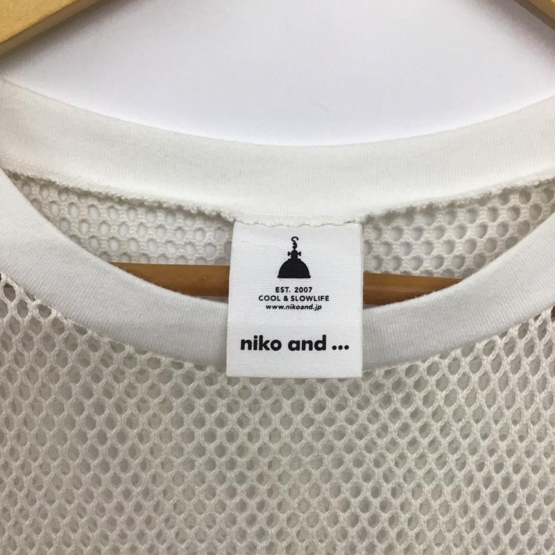 ニコアンド niko and... ベスト ベスト S213TH48AD メッシュベスト FREE 無地 白 / ホワイト / レディース USED 古着 中古 10129650