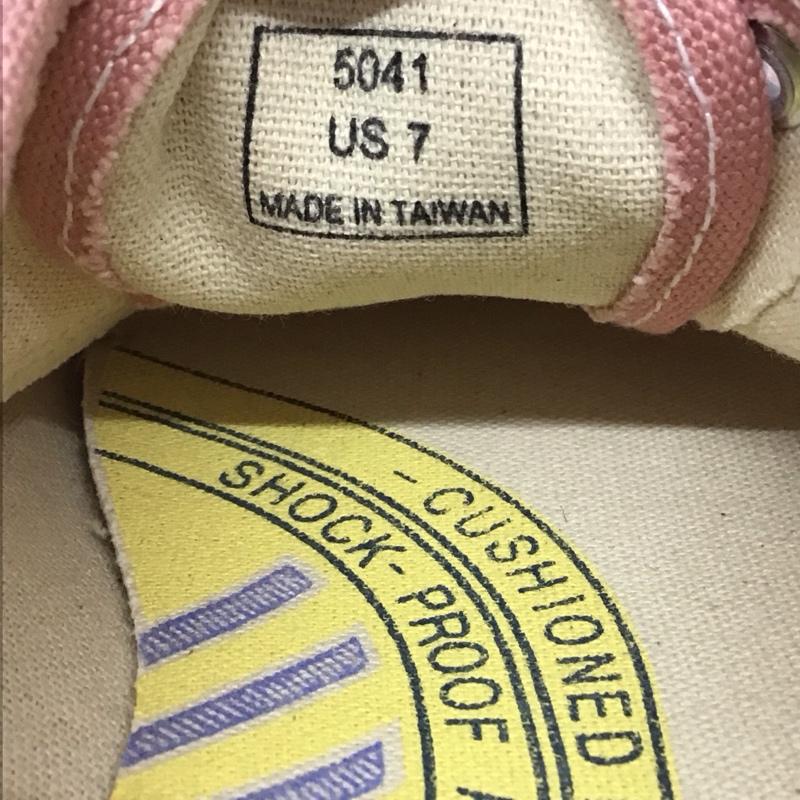 ケッズ Keds スニーカー スニーカー 5041 キャンバス US7 US:7 ロゴ、文字 桃 / ピンク / レディース USED 古着 中古 10118788