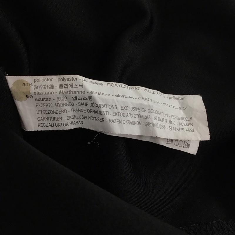 ザラ ZARA ワンピース ひざ丈スカート 5039/050/800 S 無地 黒 / ブラック /  レディース USED 古着 中古 10133689