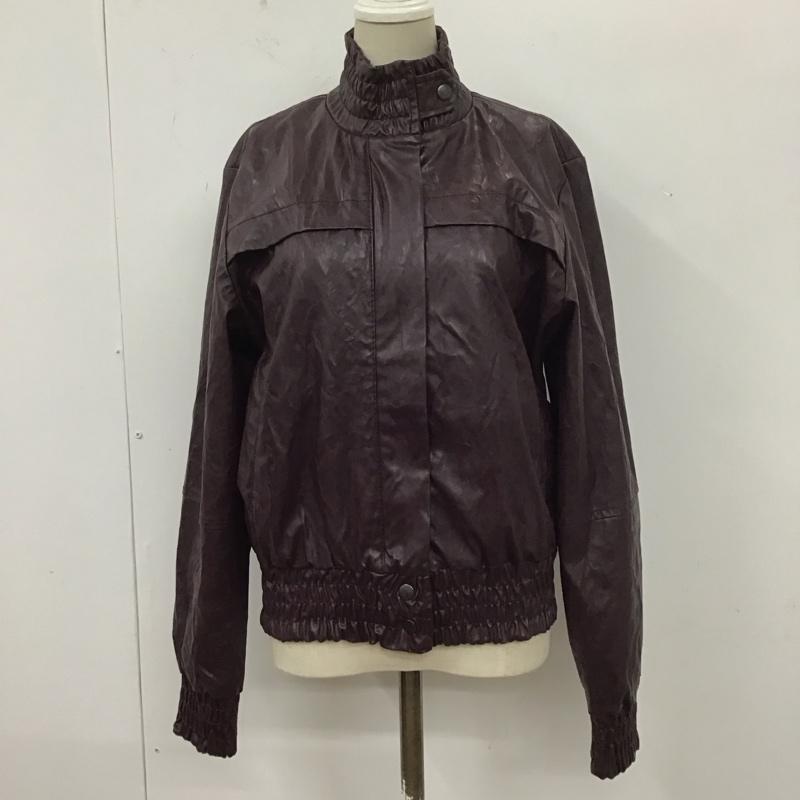 ザラ ZARA ジャケット、上着 ジャンパー、ブルゾン L 無地 紫 / パープル / レディース USED 古着 中古 10111062