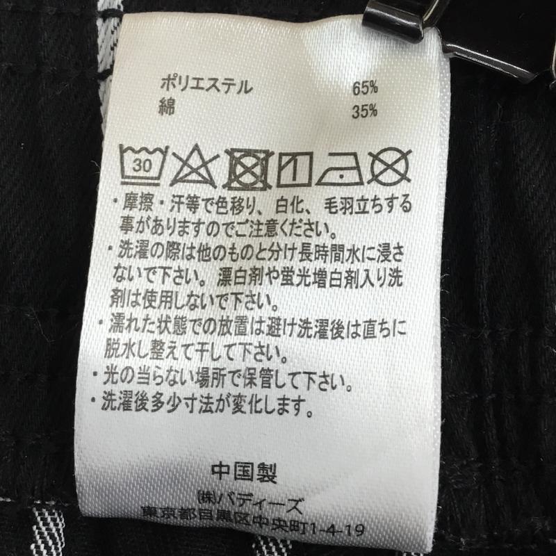 クックマン COOKMAN パンツ ワークパンツ、ペインターパンツ M ストライプ 黒 / ブラック / レディース USED 古着 中古 10134152
