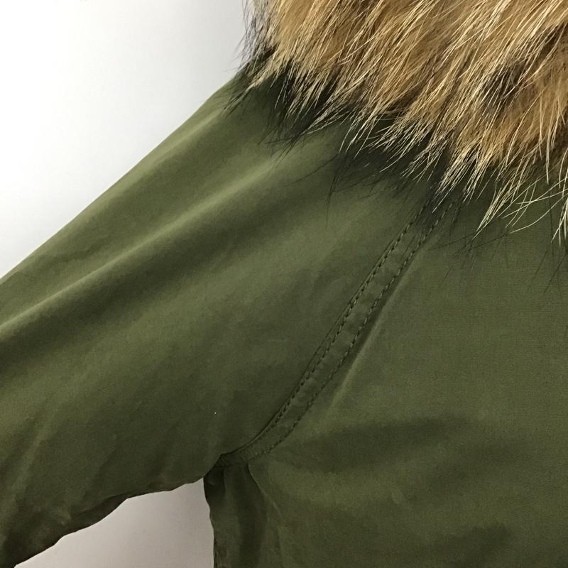 マウジー MOUSSY ジャケット、上着 ジャンパー、ブルゾン 0106at30-6260 1 無地 カーキ / カーキ / レディース USED 古着 中古 10121330