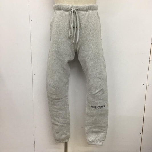 エッセンシャルズ ESSENTIALS パンツ ワークパンツ、ペインターパンツ ワークパンツ ワイドパンツ カジュアルパンツ XS ロゴ、文字 灰 / グレー /  メンズ USED 古着 中古 10124768