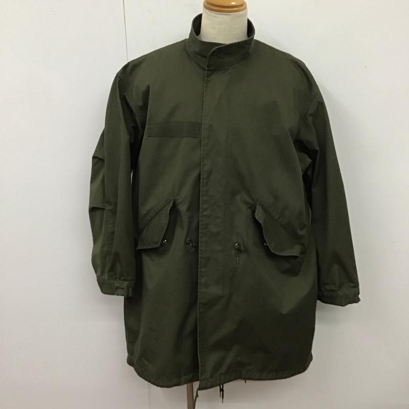インヘリット INHERIT ジャケット、上着 ジャケット、ブレザー 22-020-720-1011-3-0 モッズコート アウター ジップアップジャケット L 無地 カーキ / カーキ / メンズ USED 古着 中古 10125020
