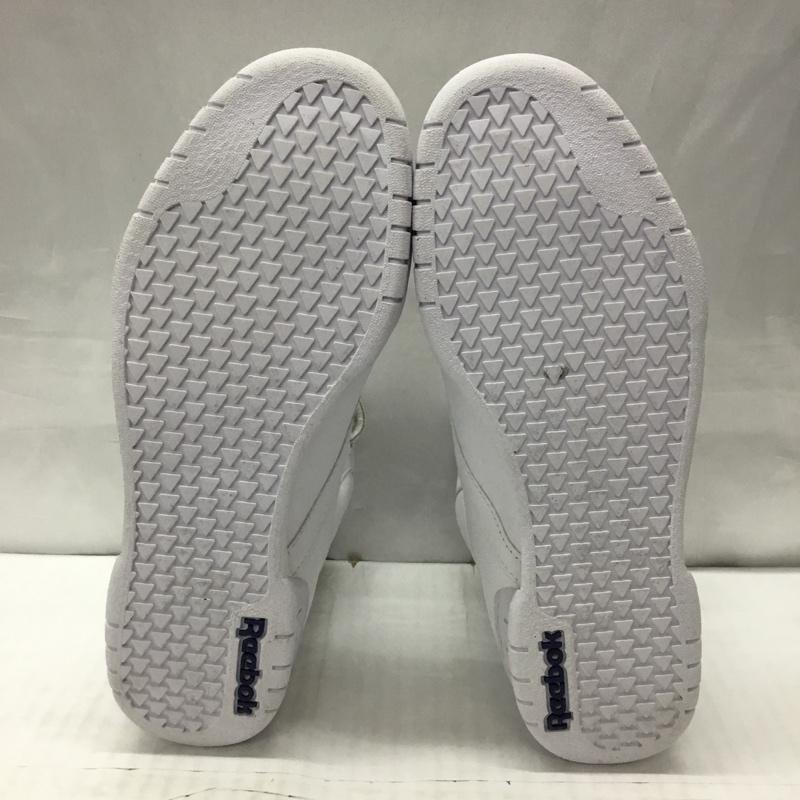 リーボック Reebok スニーカー スニーカー 3477 EX-O-FIT HI 24.5cm 24.5cm ロゴ、文字 白 / ホワイト / レディース USED 古着 中古 10121482