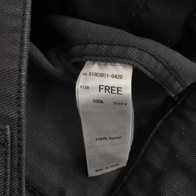 マウジー MOUSSY ジャケット、上着 ジャケット、ブレザー 010ESB11-0420 CONSCIOUS DENIM JACKET デニムジャケット FREE 無地 チャコールグレー / チャコールグレー / レディース USED 古着 中古 10109692