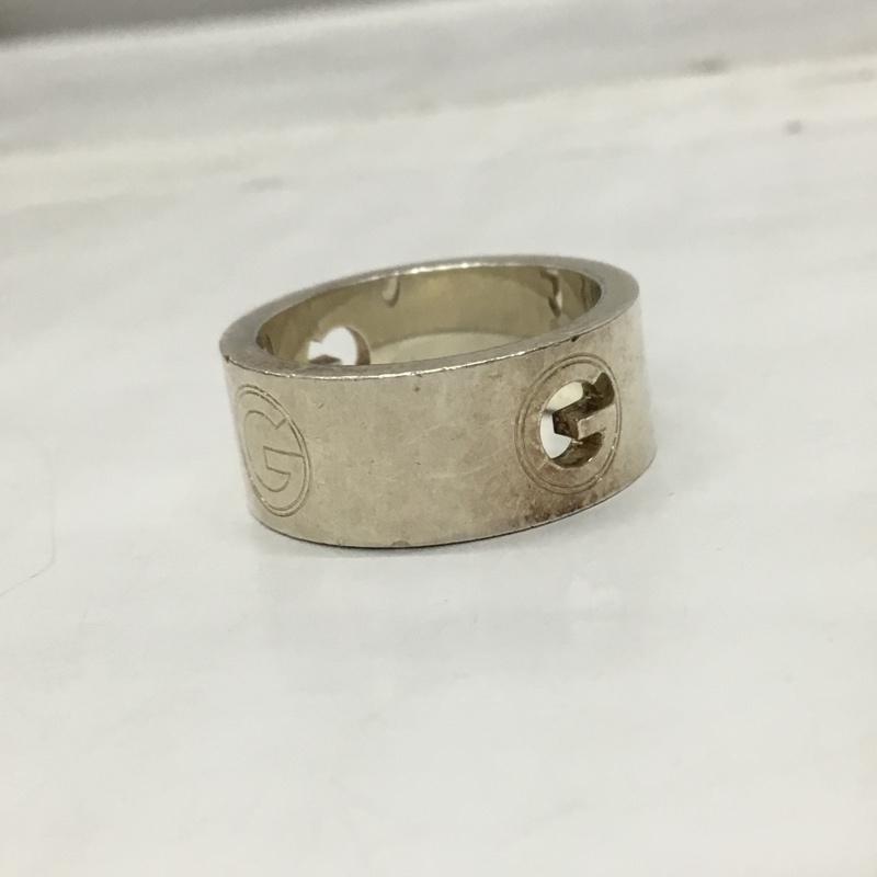 グッチ GUCCI アクセサリー 指輪 ロゴ、文字 銀 / シルバー / レディース USED 古着 中古 10119949