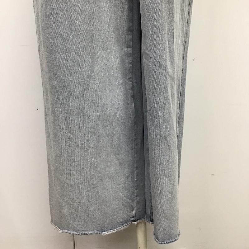 ダブルクローゼット w closet サロペット・オーバーオール サロペット、オーバーオール 333125 ハイウエストサロペット FREE 無地 水色 / ライトブルー / レディース USED 古着 中古 10120242