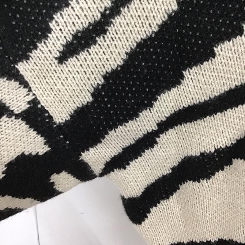 ダブルクローゼット w closet ニット、セーター 長袖 ハイネック FREE  マルチカラー / マルチカラー /  レディース USED 古着 中古 10109101