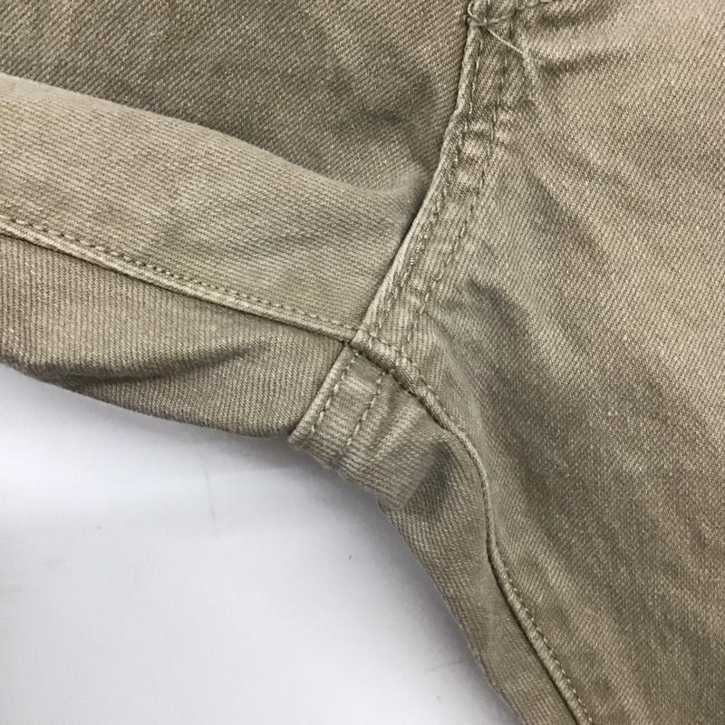 リーバイストラウスアンドコー Levi Strauss & co. パンツ デニム、ジーンズ デニムパンツ スリムパンツ カジュアルパンツ ストレッチパンツ 33インチ 無地 ベージュ / ベージュ / メンズ USED 古着 中古 10136569