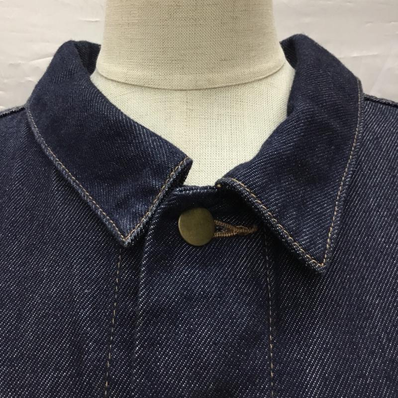 マジェスティックレゴン MAJESTIC LEGON ジャケット、上着 ジャケット、ブレザー 1085070903 バックレースアップGジャン M 無地 インディゴ / インディゴ / レディース USED 古着 中古 10118362