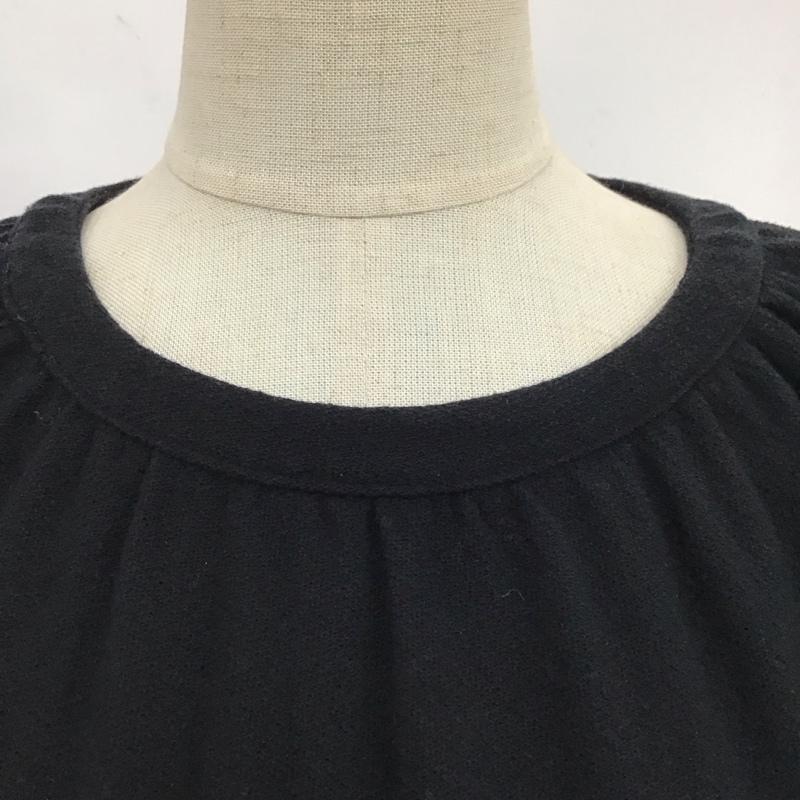 マウジー MOUSSY カットソー 七分袖 010csf80‐0610 OPENSHOULDERCUTトップス ラグラン FREE 無地 紺 / ネイビー / レディース USED 古着 中古 10116426