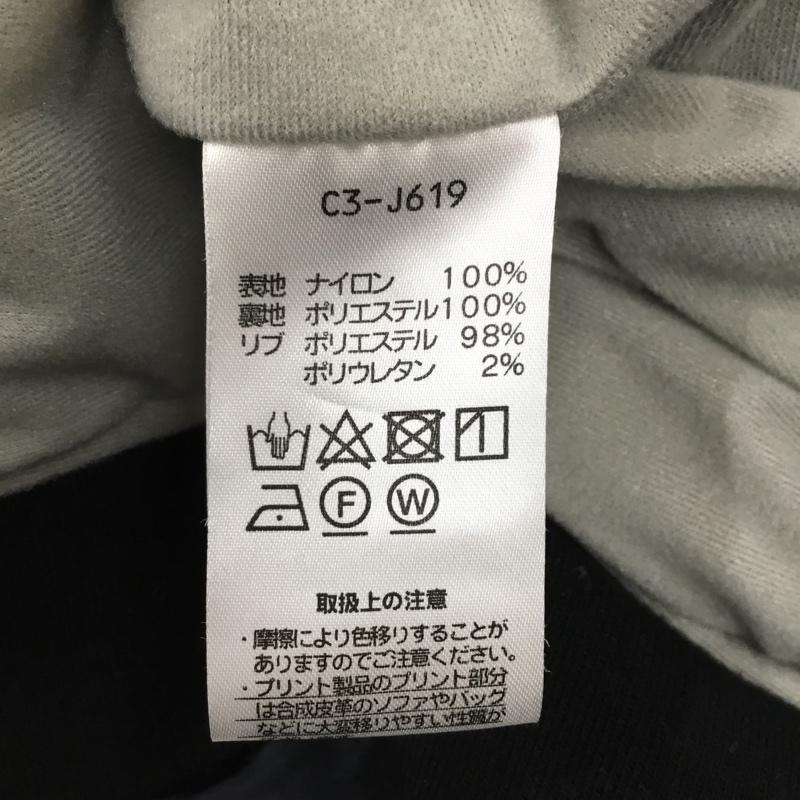 チャンピオン Champion ジャケット、上着 ジャケット、ブレザー c3-j619 ジャケット ナイロンジャケット カジュアルジャケット XL ロゴ、文字 黒 / ブラック / メンズ USED 古着 中古 10120121