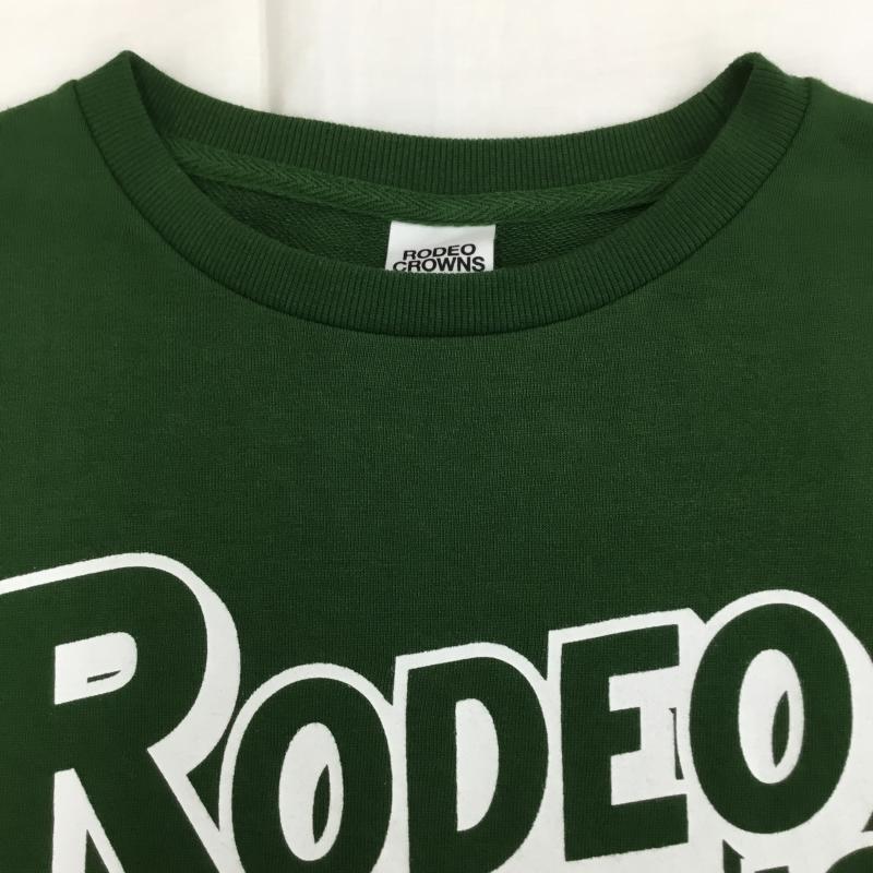 ロデオクラウンズ Rodeo Crowns ワンピース ロングスカート FREE ロゴ、文字 緑 / グリーン / レディース USED 古着 中古 10134143