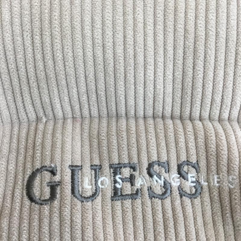 ゲス Guess ジャケット、上着 ジャンパー、ブルゾン KL4W4851 S ロゴ、文字 ベージュ / ベージュ / レディース USED 古着 中古 10137709