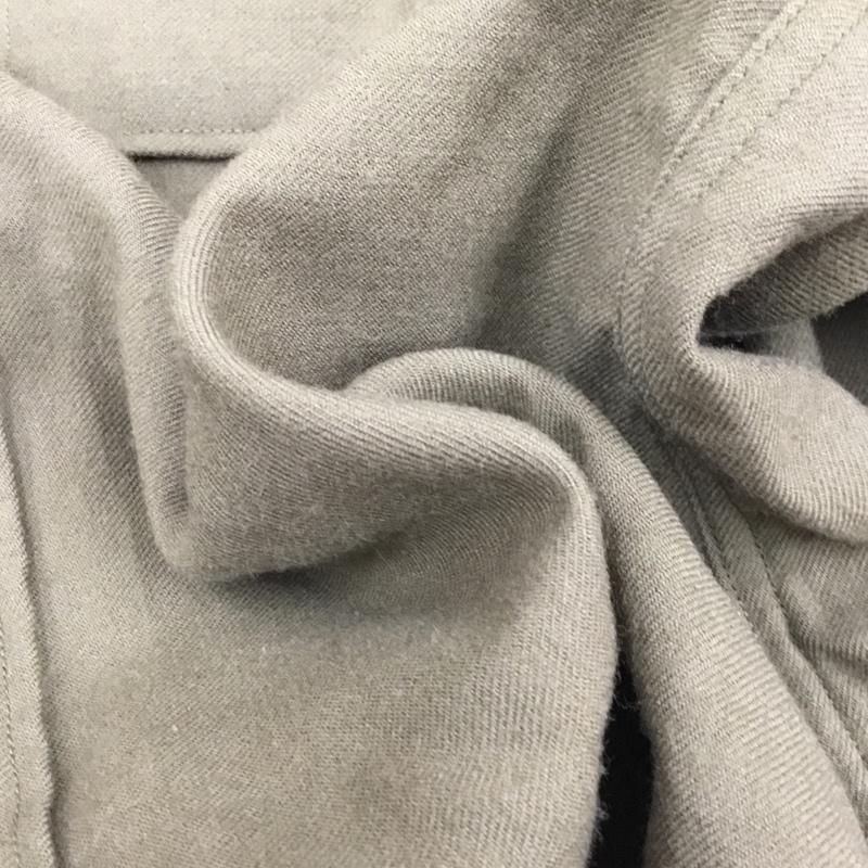 ミリタリー ミリタリー シャツ、ブラウス 長袖 ミリタリーシャツ 長袖シャツ ジャケット 無地 カーキ / カーキ / メンズ USED 古着 中古 10112326