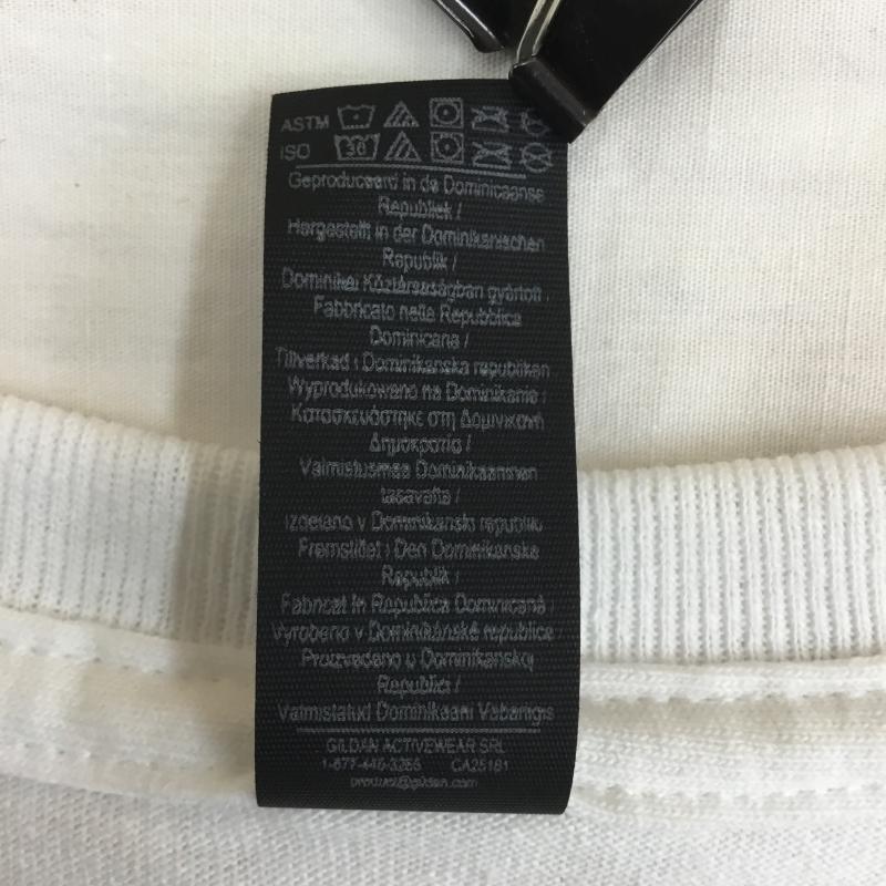 ユーズドクロージング used clothes Tシャツ 半袖 GILDAN RN93846 CA25181 Tシャツ 白 XXL ロゴ、文字 白 / ホワイト / メンズ USED 古着 中古 10130952