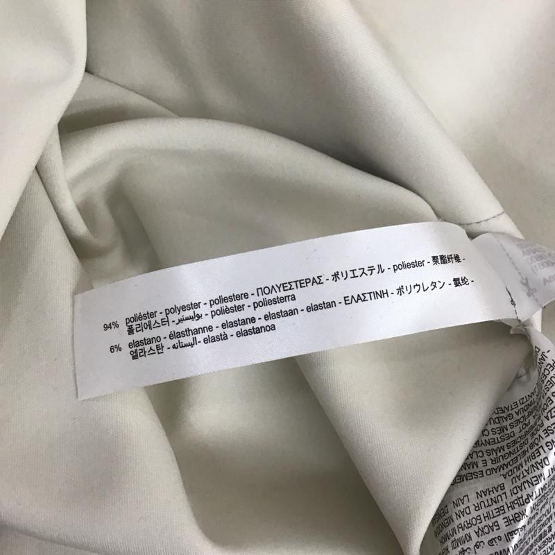 ザラ ZARA ジャケット、上着 ジャケット、ブレザー 7901 122 044 シャツジャケット ロング丈 M チェック 白 / ホワイト / X 灰 / グレー / X 水色 / ライトブルー / レディース USED 古着 中古 10107955