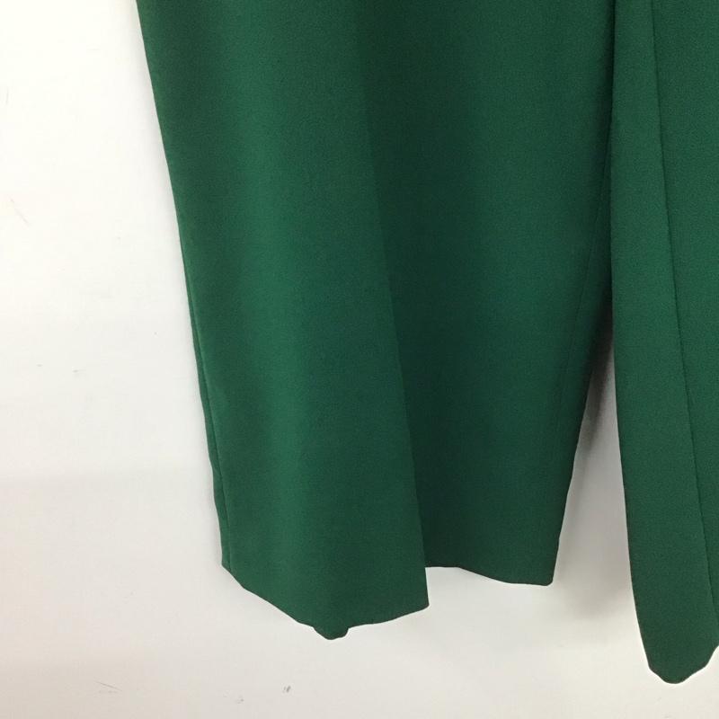 ザラ ZARA パンツ スラックス S 無地 緑 / グリーン / レディース USED 古着 中古 10139750