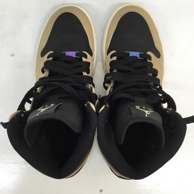 ナイキ NIKE スニーカー スニーカー Nike Women s Air Jordan 1 High Mushroom AH7389-003 25.5cm ロゴ、文字 ベージュ / ベージュ / X 茶 / ブラウン / メンズ USED 古着 中古 10135902