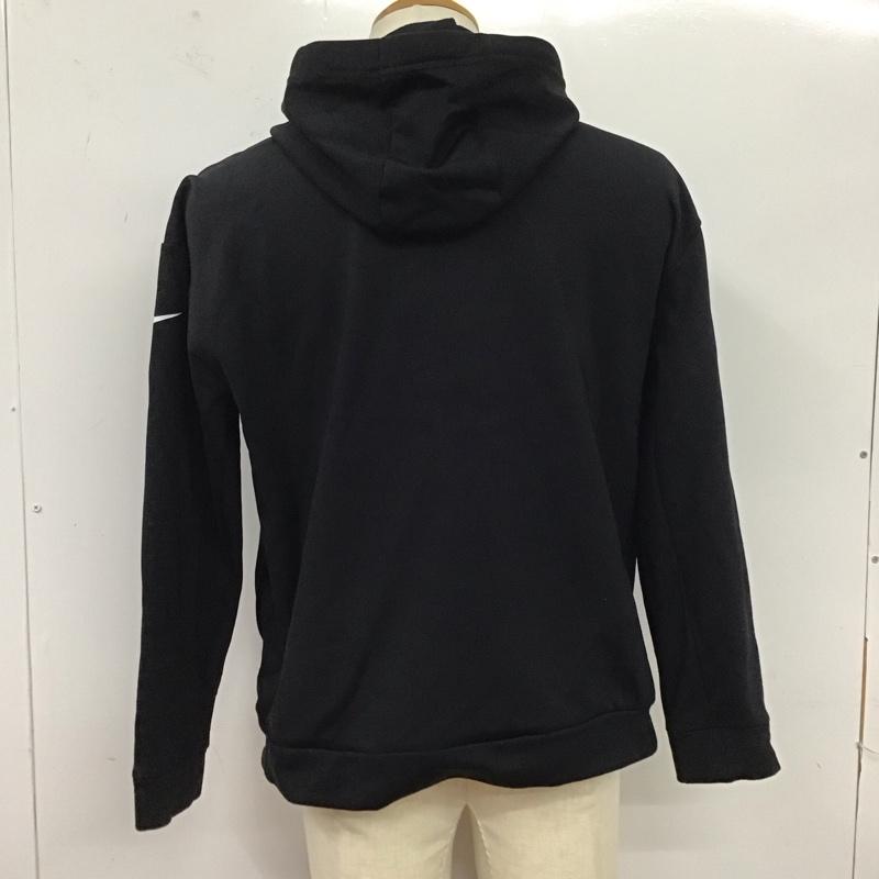 ナイキ NIKE パーカー 長袖 bv5213-011 プルオーバーパーカー スポーツウェア L ロゴ、文字 黒 / ブラック / メンズ USED 古着 中古 10124728