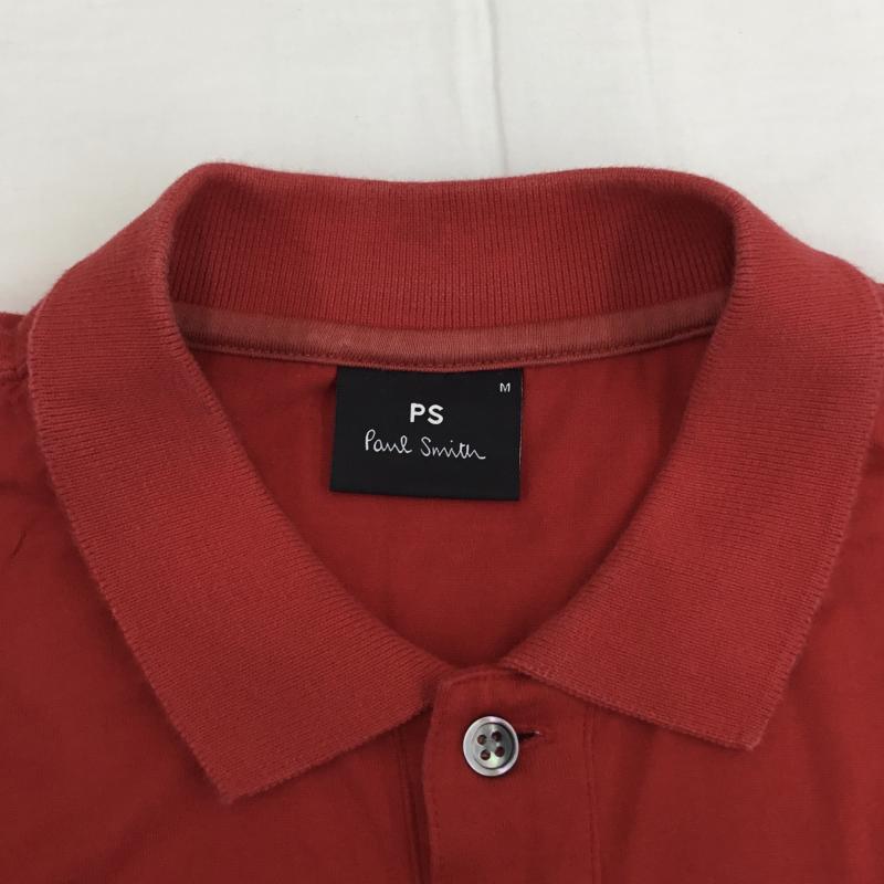 ポールスミス Paul Smith ポロシャツ 半袖 ポロシャツ PY-GT-86789 M ボーダー柄 赤 / レッド / X 白 / ホワイト / X 黒 / ブラック / メンズ USED 古着 中古 10136062