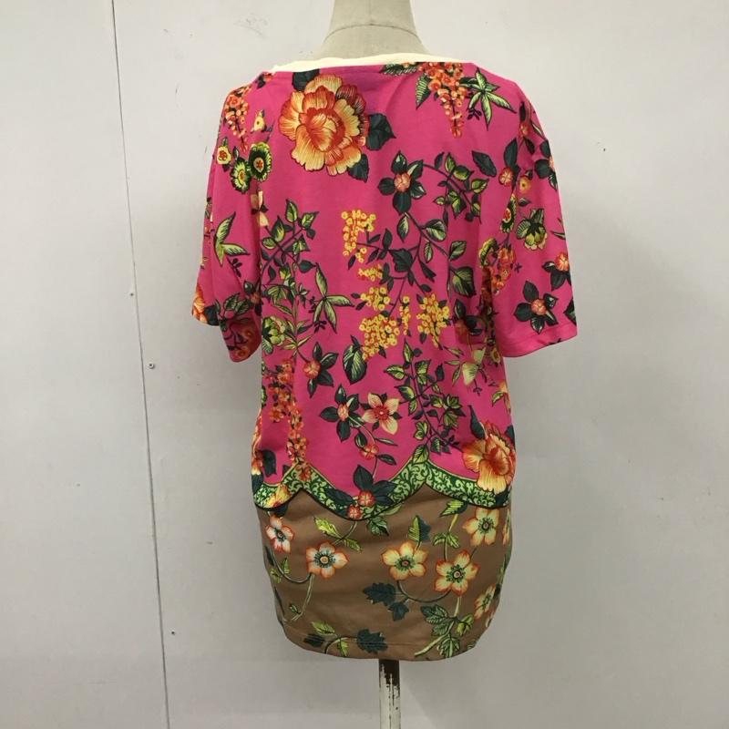 アディダスオリジナルス adidas originals Tシャツ 半袖 aj8142 Tシャツ カットソー BFTREFOILTEE 花柄 L プリント マルチカラー / マルチカラー / レディース USED 古着 中古 10123701