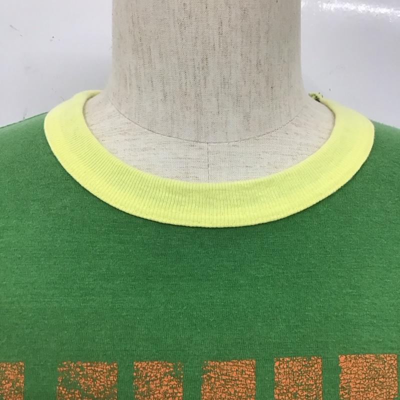 サンサーフスペシャルエディション SUNSURFSPECIALEDITION Tシャツ 半袖 半袖カットソー プリントTシャツ クルーネックカットソー M プリント 緑 / グリーン / メンズ USED 古着 中古 10107268
