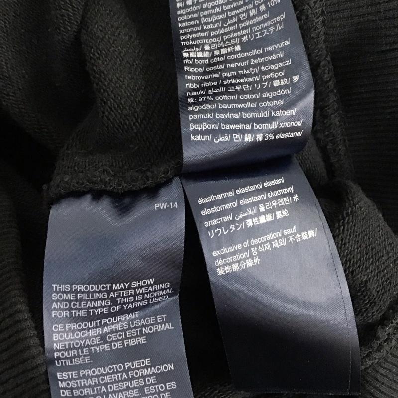 トミー ジーンズ TOMMY JEANS パーカー 長袖 長袖パーカー プルオーバーパーカー スウェット S ロゴ、文字 黒 / ブラック / メンズ USED 古着 中古 10136617
