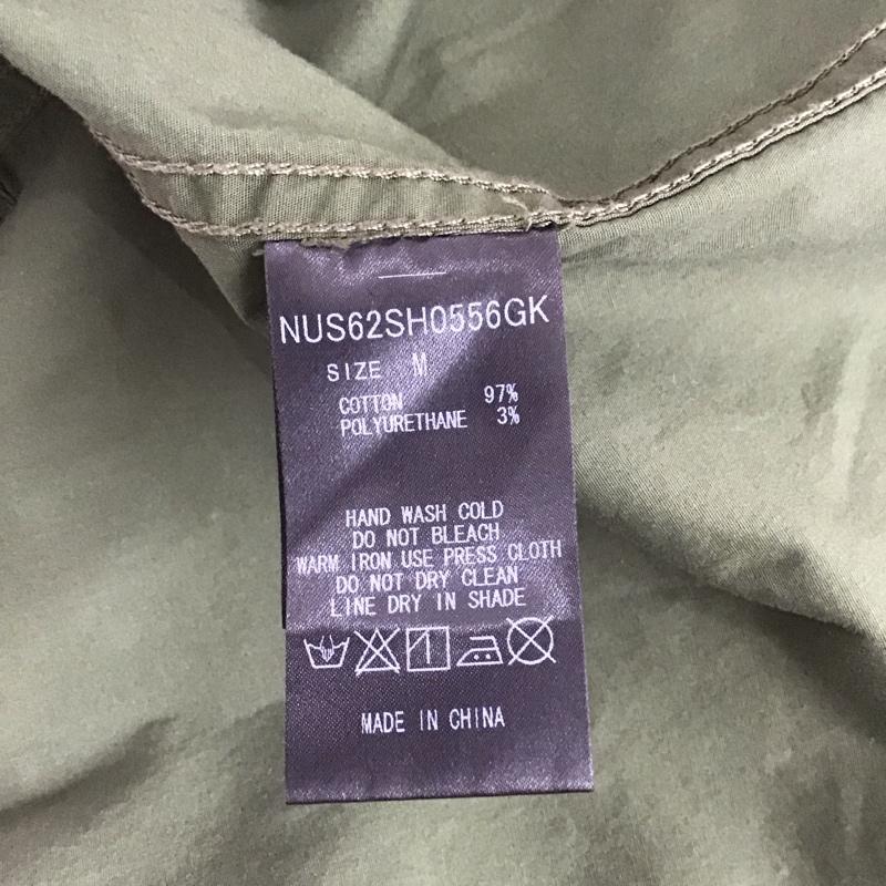 ジュンハシモト junhashimoto ジャケット、上着 ジャケット、ブレザー nus62sh0556gk ミリタリーシャツ ジャケット カラージャケット M 無地 カーキ / カーキ / メンズ USED 古着 中古 10107998