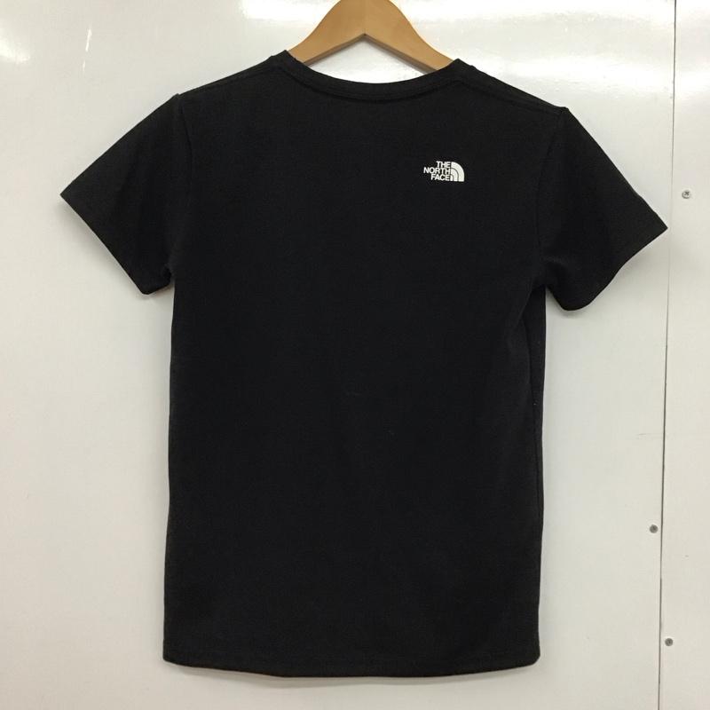 ザノースフェイス THE NORTH FACE Tシャツ 半袖 NTW31904 S/S TNF ROCK 3D Tee M ロゴ、文字 X プリント 黒 / ブラック / レディース USED 古着 中古 10130285