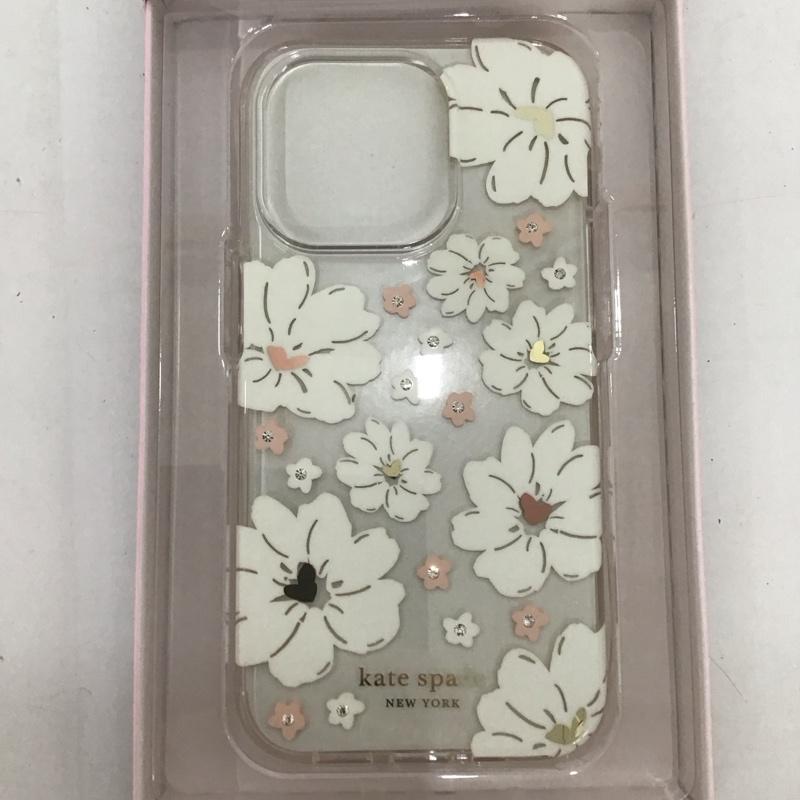 ケイトスペード Kate Spade ファッション小物 ファッション小物 KSIPH-223-CFLCC 保護ハードシェルケース Apple iPhone 14 Pro iPhoneケース ロゴ、文字 X 花柄 マルチカラー / マルチカラー / レディース USED 古着 中古 10122760