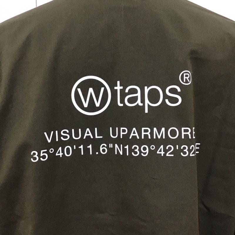 ダブルタップス WTAPS ジャケット、上着 ジャケット、ブレザー 242cwdt-shm04 SCOUTLSNYCOWEATHER 長袖ノーカラージャケット 1 無地 カーキ / カーキ / メンズ USED 古着 中古 10119118