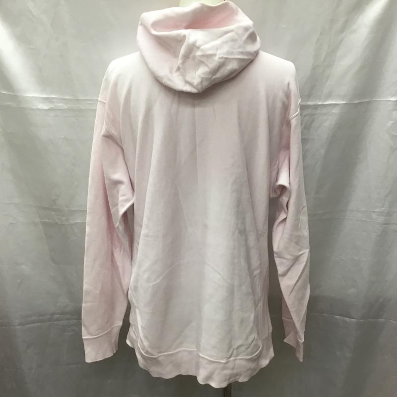 チャンピオン Champion トレーナー 長袖 XL ロゴ、文字 桃 / ピンク / メンズ USED 古着 中古 10112810