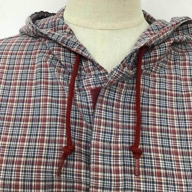エルエルビーン L.L.Bean パーカー 長袖 WR004 プルオーバー S チェック マルチカラー / マルチカラー / レディース USED 古着 中古 10118816