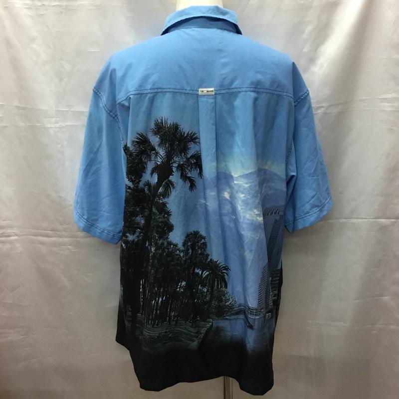 古着 USED シャツ、ブラウス 半袖 半袖シャツ カラーシャツ 半袖カットソー アロハシャツ XL プリント マルチカラー / マルチカラー /  メンズ USED 古着 中古 10108521