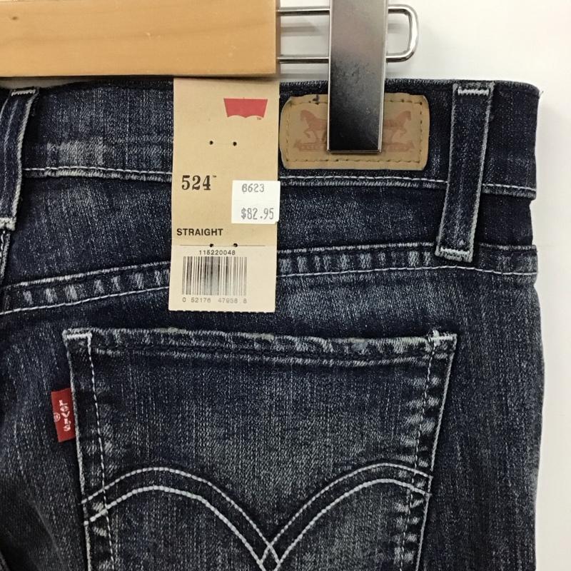 リーバイス Levi s パンツ デニム、ジーンズ デニムパンツ ストレートパンツ ストレッチパンツ ジーンズ M 無地 インディゴ / インディゴ /  メンズ USED 古着 中古 10123996