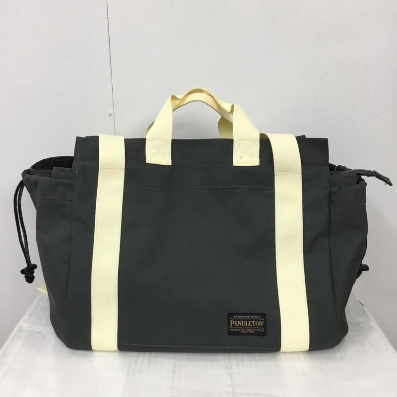 ペンドルトン PENDLETON マザーズバッグ マザーズバッグ 大容量 2WAY ロゴ、文字 チャコールグレー / チャコールグレー / レディース USED 古着 中古 10109924
