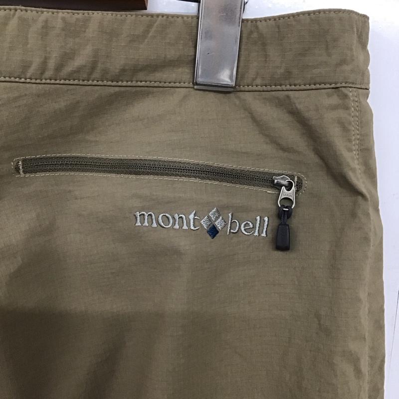 モンベル mont-bell パンツ ワークパンツ、ペインターパンツ 1105404 コンバーチブル1/2パンツ アウトドア スポーツウェア L 無地 ベージュ / ベージュ / メンズ USED 古着 中古 10124919